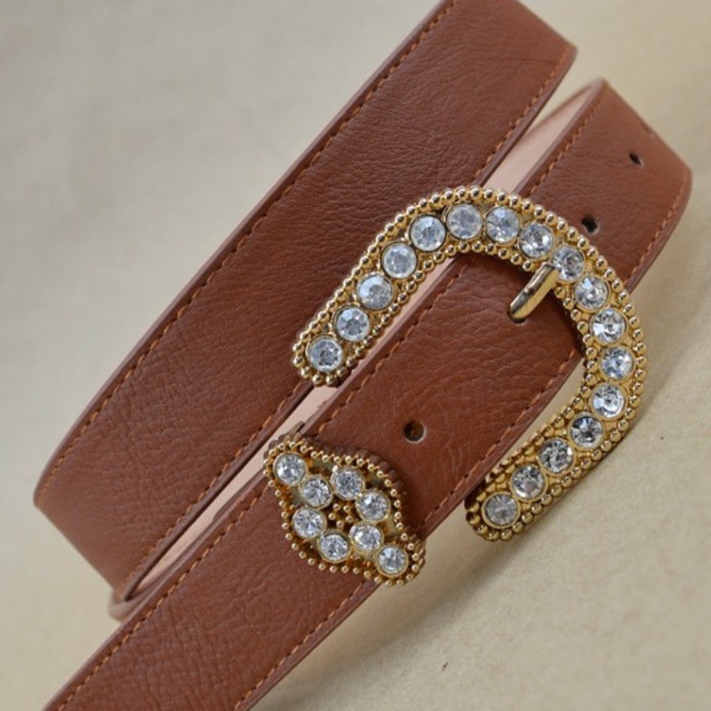 Rhinestone belt